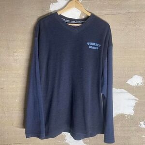 Tommy Hilfiger Navy Blue Long Sleeve Shirt
